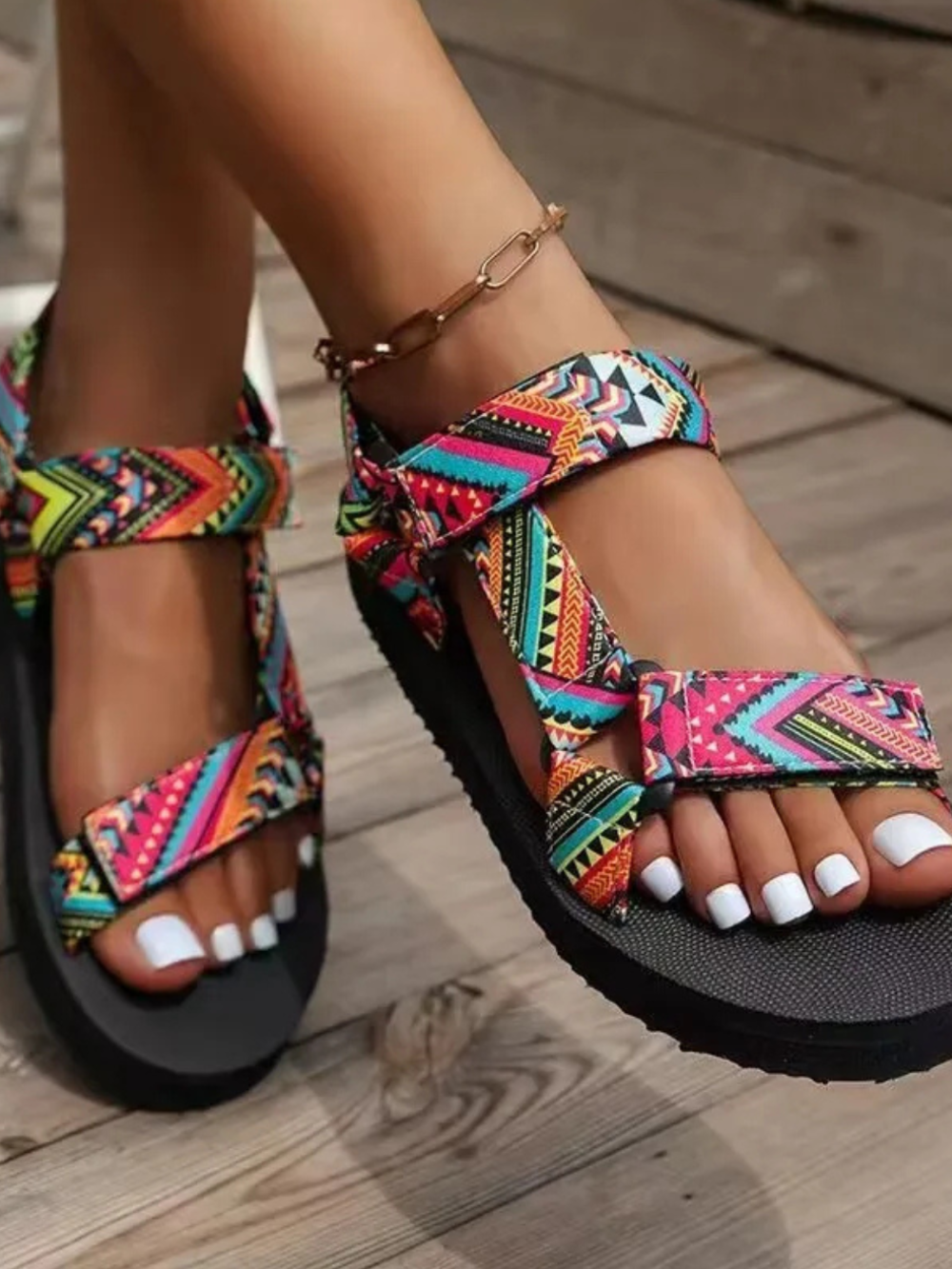 Sierra Sandalias Mujer Planas – Transpirables, Antideslizantes y Comodidad Ligera de Verano