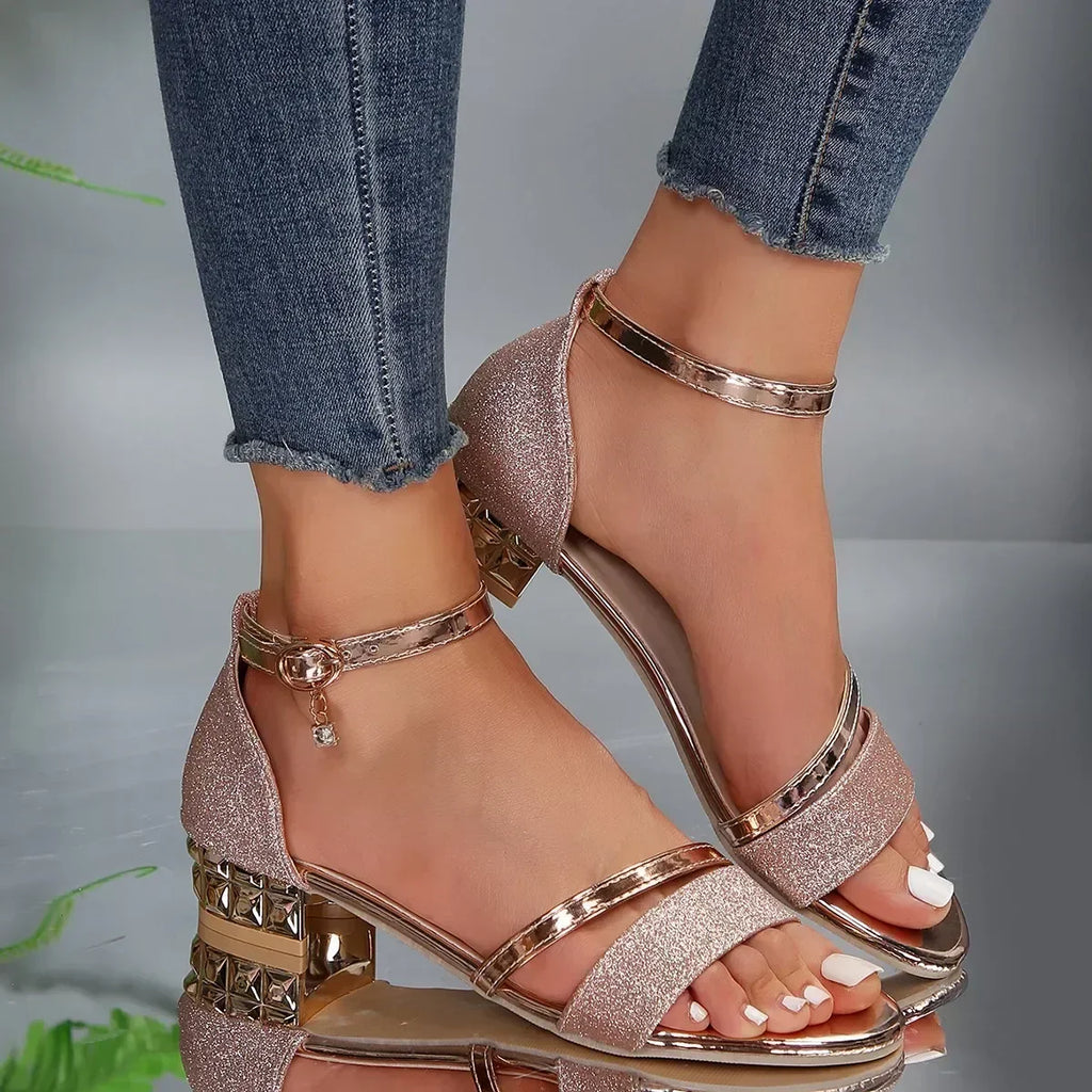Sandales Greta Femme Confortables – Sandales Légères avec Semelle Amortissante Décontractées d'Été