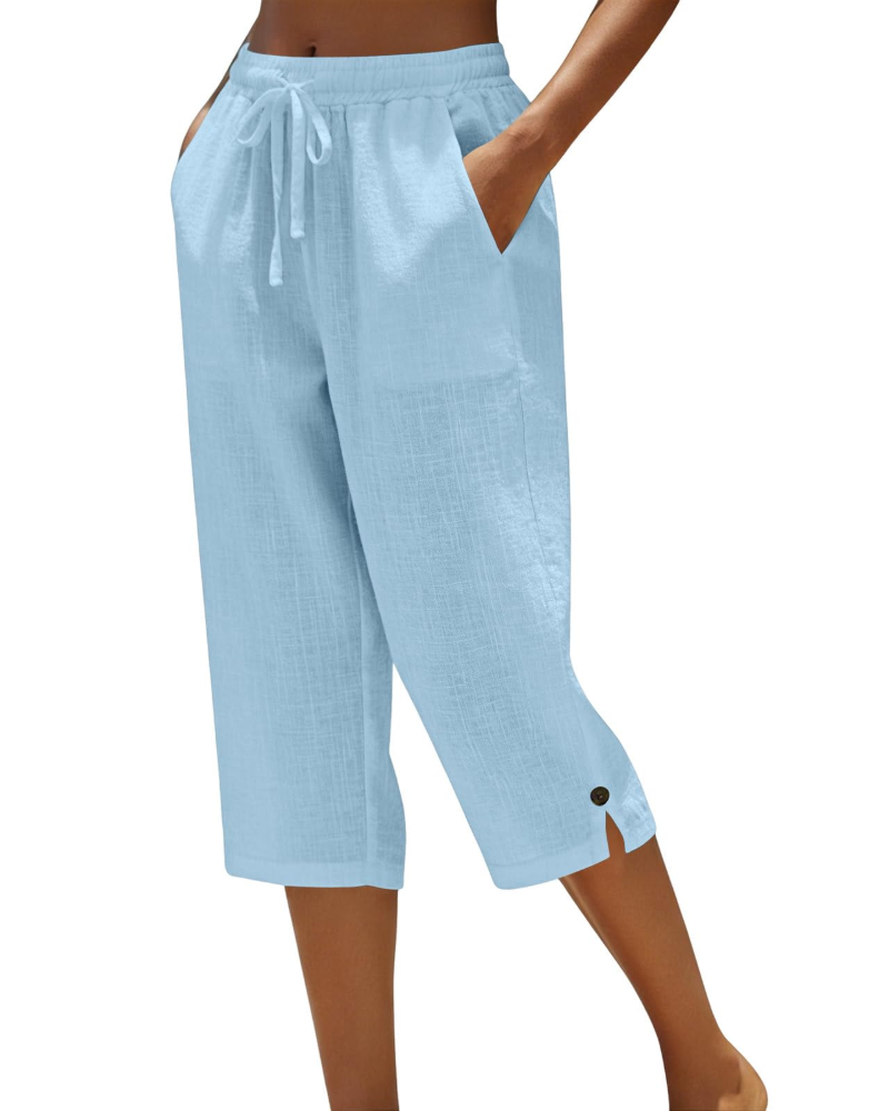 Pantalones cortos Madeline para mujer tipo cargo – Tiro alto, varios bolsillos y tejido elástico