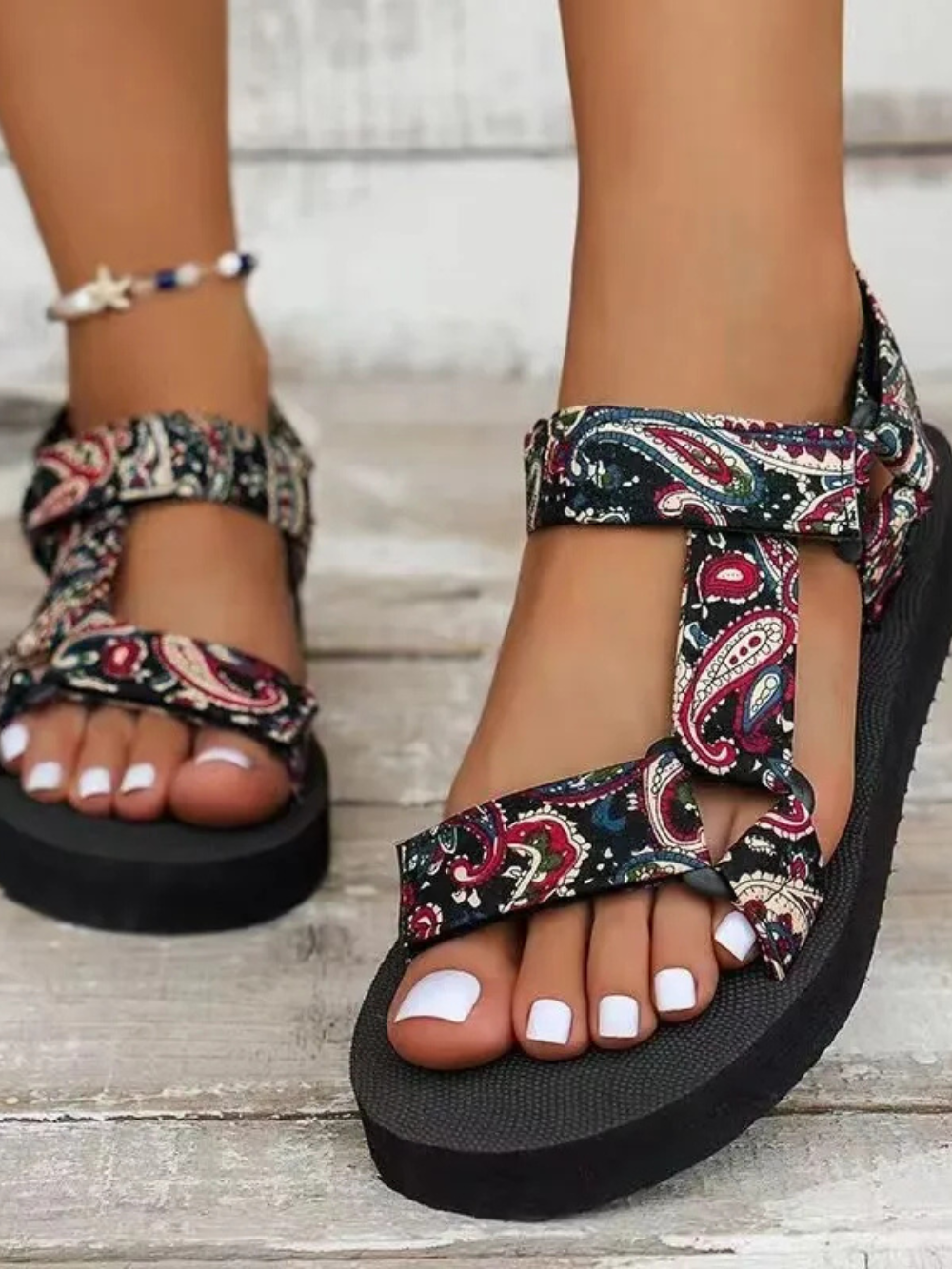 Sierra Sandalias Mujer Planas – Transpirables, Antideslizantes y Comodidad Ligera de Verano
