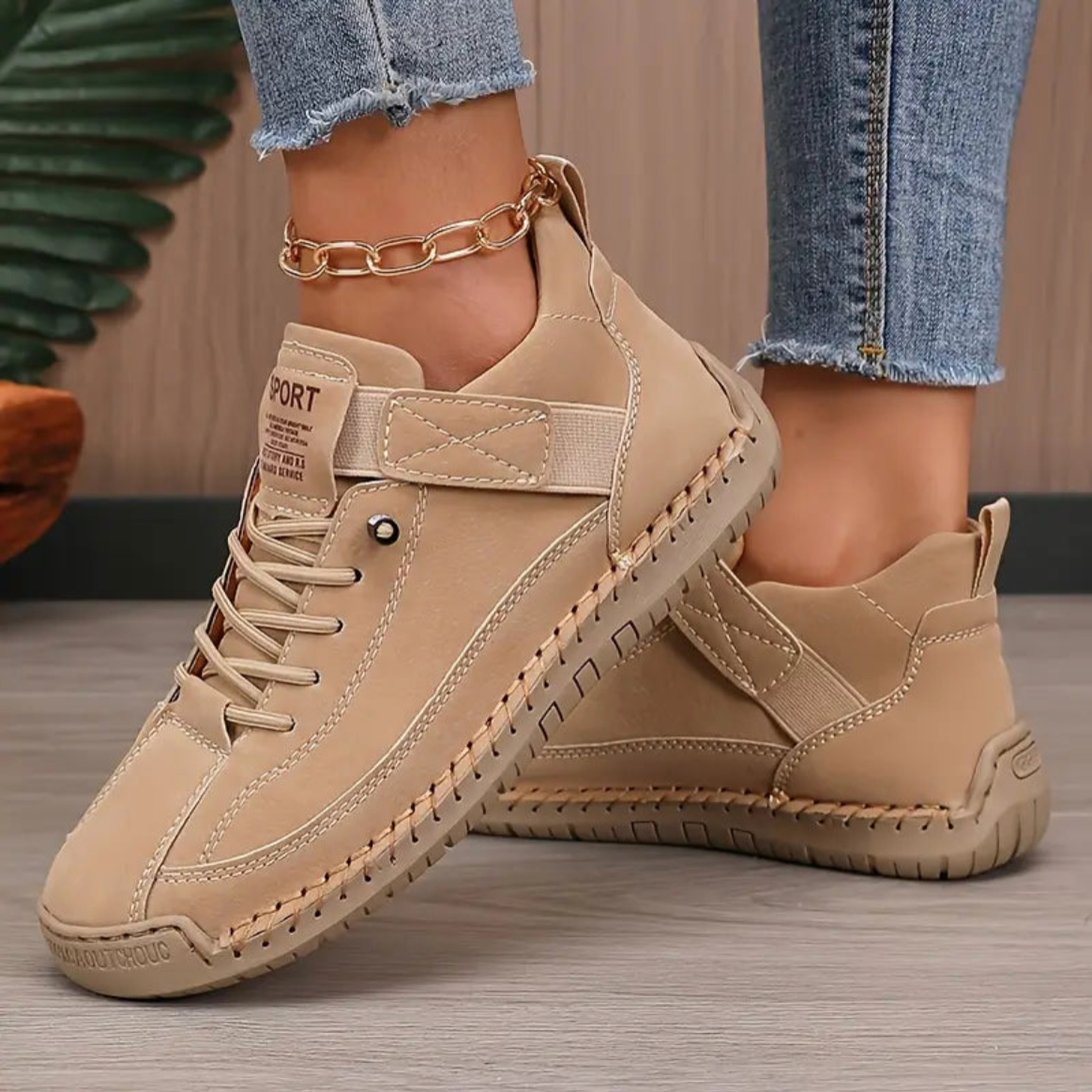 Eveli Zapatillas Mujer Casual – Zapatos Ligeros Transpirables, Suela Amortiguada, Confort