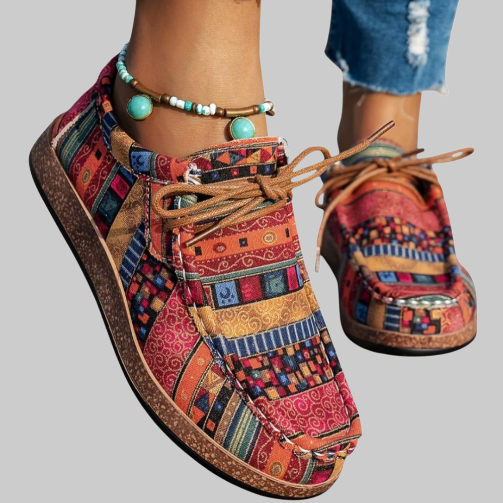 Narra Zapatillas Mujer Confort – Zapatos Ligeros Amortiguados, Suela Alta, Casual Diario