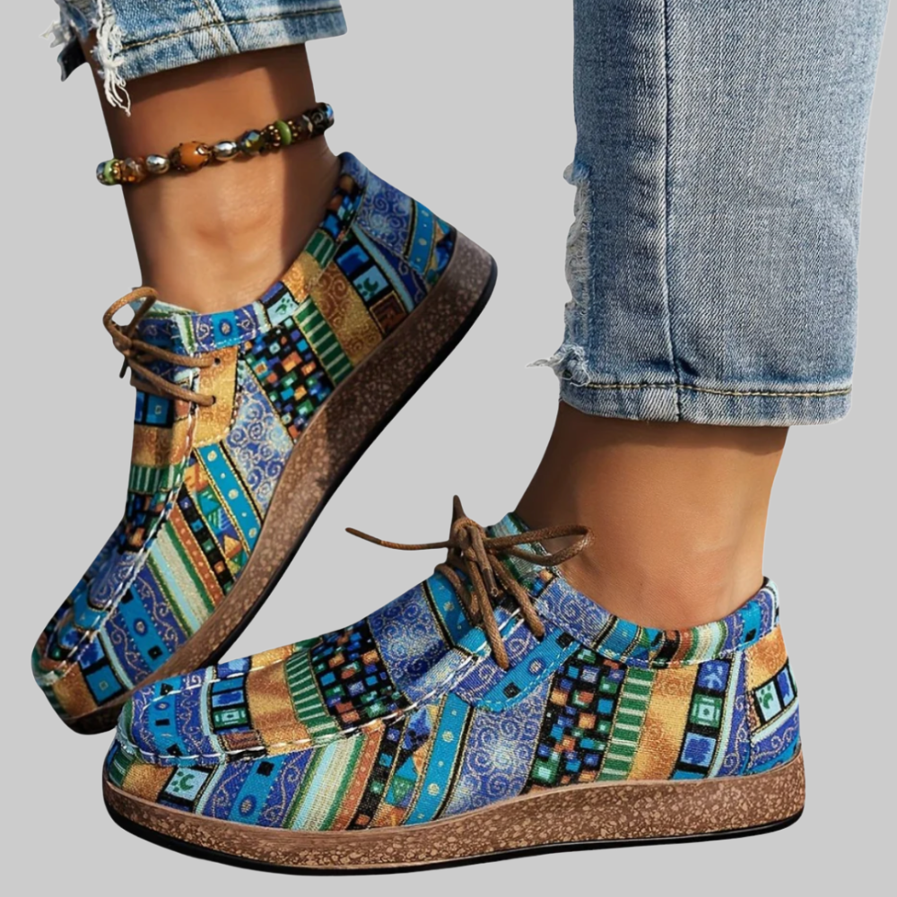 Narra Zapatillas Mujer Confort – Zapatos Ligeros Amortiguados, Suela Alta, Casual Diario