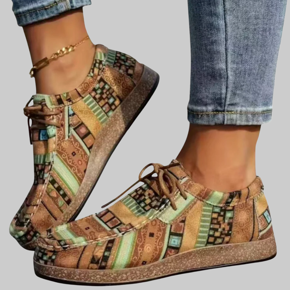 Narra Zapatillas Mujer Confort – Zapatos Ligeros Amortiguados, Suela Alta, Casual Diario
