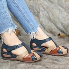 Jedda Sandales Femme Élégantes – Talon Moyen, Brides Croisées Confort Estivale