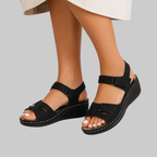 Tilly Sandales Femme Élégantes – Sandales d'Été avec Lanières et Boucle Réglable