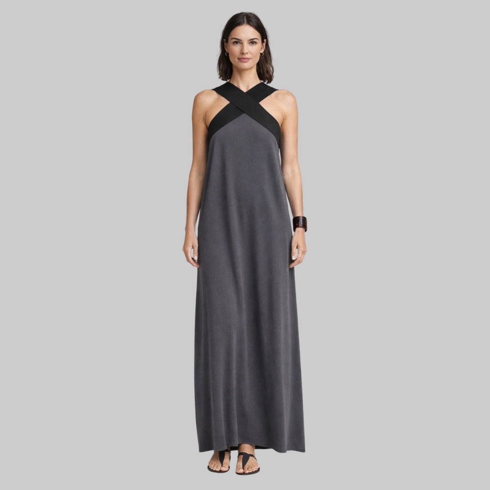 Victoria Abito Donna Estivo – Vestito Leggero Spalle Scoperte Fluido Elegante