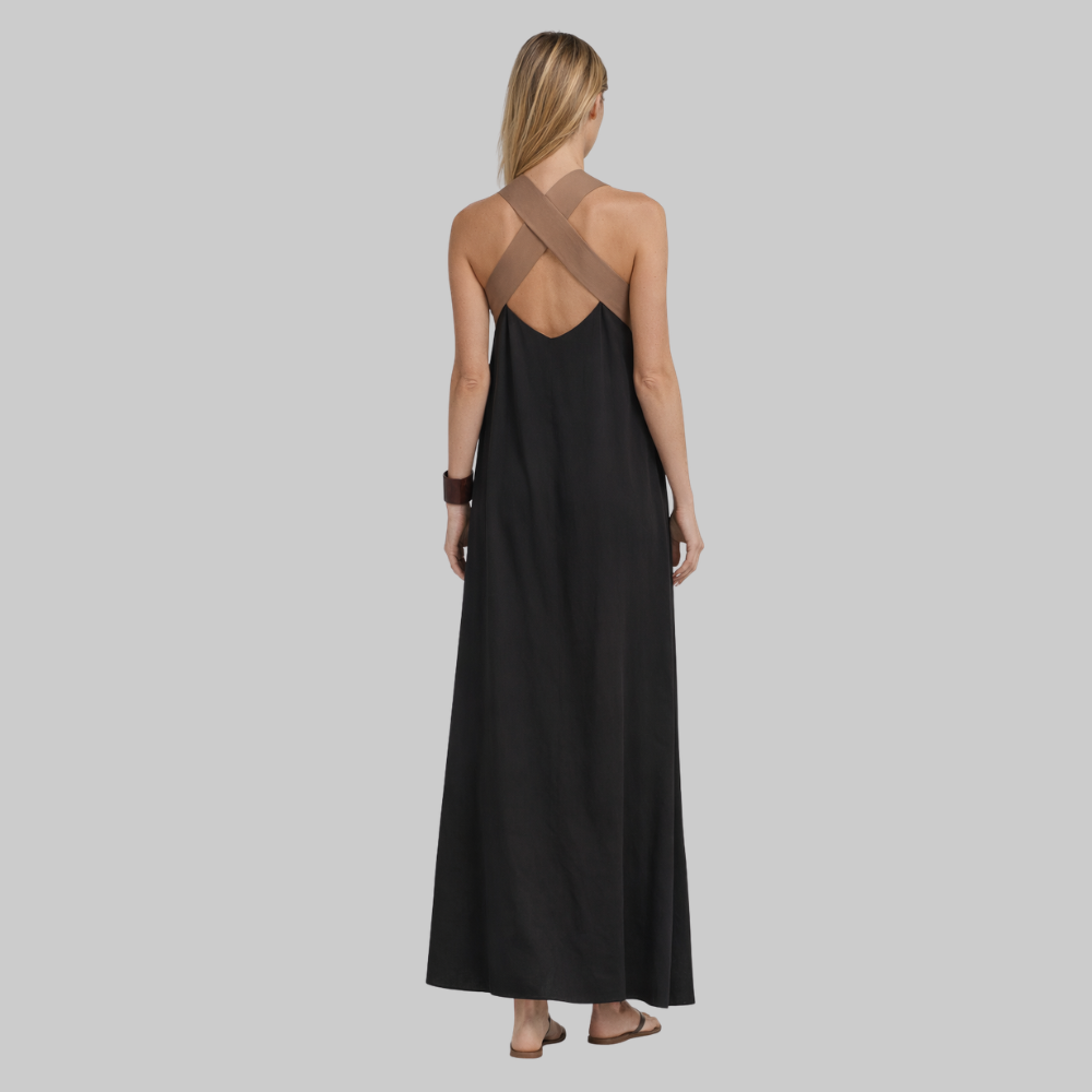 Victoria Abito Donna Estivo – Vestito Leggero Spalle Scoperte Fluido Elegante