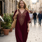 Isabella Caftano da Spiaggia Donna – Kimono Boho Elegante Copricostume Estivo