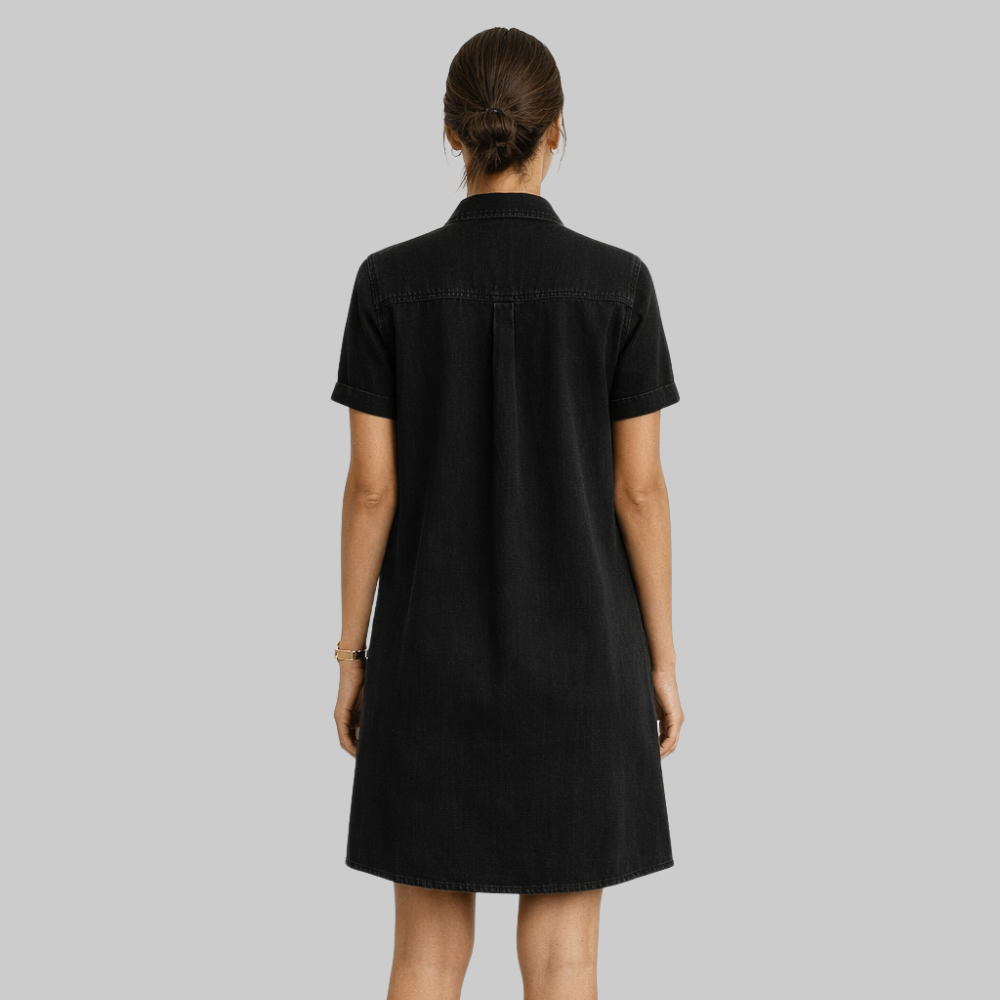 Emily Vestito Denim Donna – Taglio Flattering, Morbido & Stile Casual Elegante