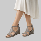 Addison Sandales Femme – Sandales ComfortWalk avec Support de la Voûte Plantaire et Semelle Antidérapante