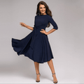 Becky Abito Donna Elegante – Vestito Classico Versatile, Vestibilità Valorizzante