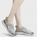 Elena Sandalias Mujer Comfort – Ligeras Flexibles, Suela Suave Casual Diario