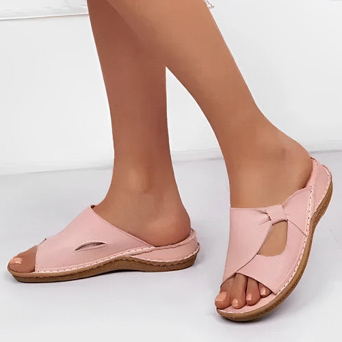 Arla Sandali Donna PU Pelle – Sandali Comodi Traspiranti, Suola Supporto Elegante