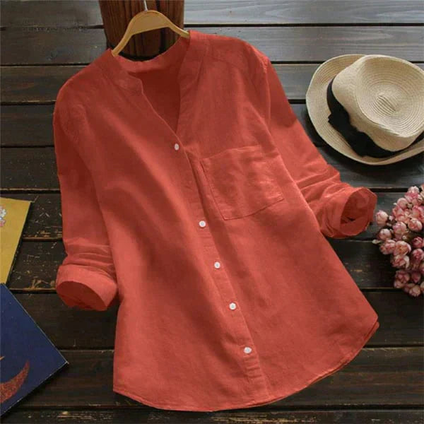 Amy Blusa Donna Elegante – Camicetta Morbida Traspirante, Vestibilità Comoda Casual