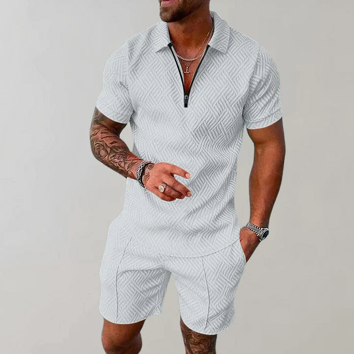 Ensemble Estival Homme Oliver – Coton et Lin, Tenue Casual Respirante & Confort Estival