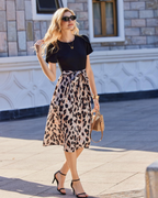 Brianna Vestito Donna Estivo – Stampa Floreale, Maniche Petalo, Cintura & Tasche