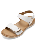 Daphne Sandalia Mujer – Modelo Plano con Hebilla Ajustable y Suela Antideslizante