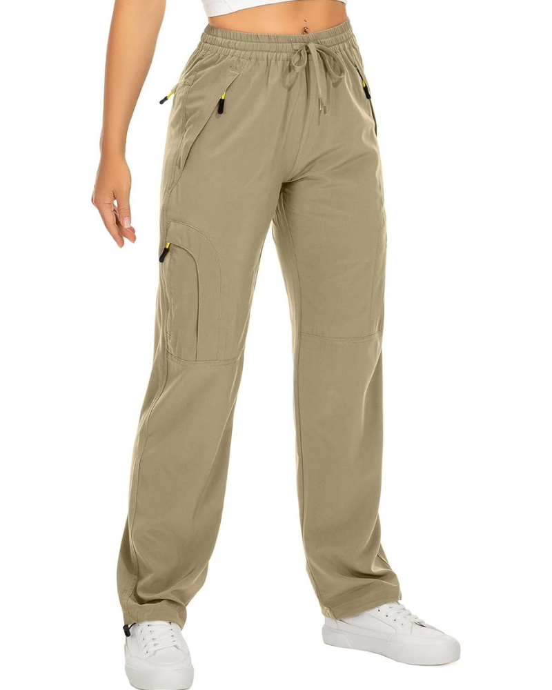Lillian Women's Cargo Pants – Quick Dry Trekking with UPF 50 and Zip Pockets