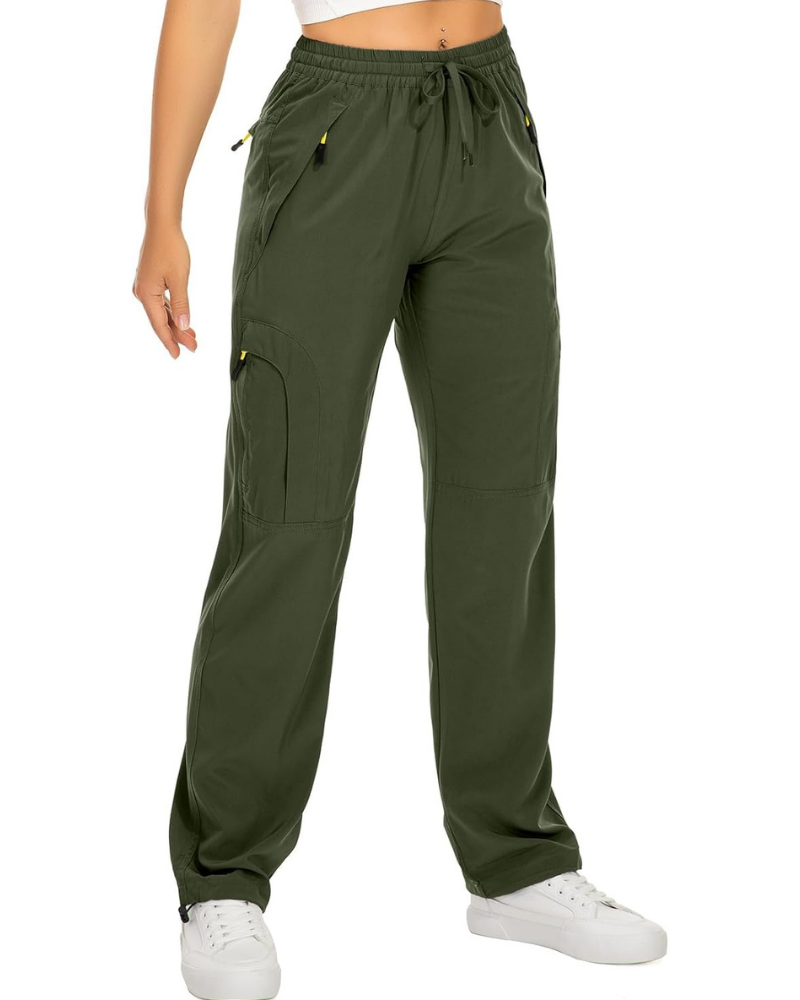 Lillian Women's Cargo Pants – Quick Dry Trekking with UPF 50 and Zip Pockets