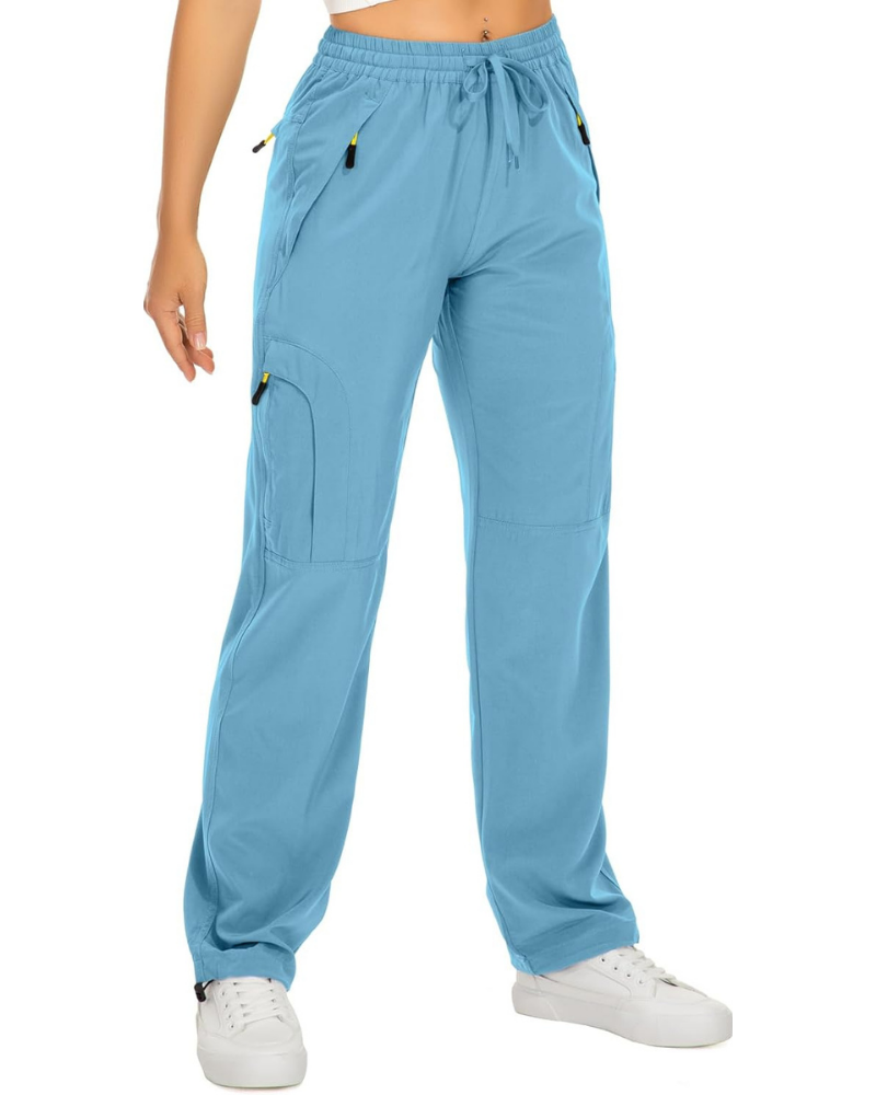 Lillian Women's Cargo Pants – Quick Dry Trekking with UPF 50 and Zip Pockets